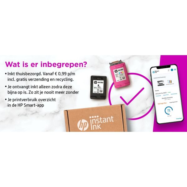 HP OfficeJet Pro HP 8022e All-in-One-printer, Kleur, Printer voor Home, Printen, kopiëren, scannen, faxen, HP+; Geschikt voor HP Instant Ink; Automatische documentinvoer; Dubbelzijdig afdrukken (229W7B#629)
