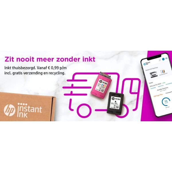 HP OfficeJet Pro HP 8022e All-in-One-printer, Kleur, Printer voor Home, Printen, kopiëren, scannen, faxen, HP+; Geschikt voor HP Instant Ink; Automatische documentinvoer; Dubbelzijdig afdrukken (229W7B#629)