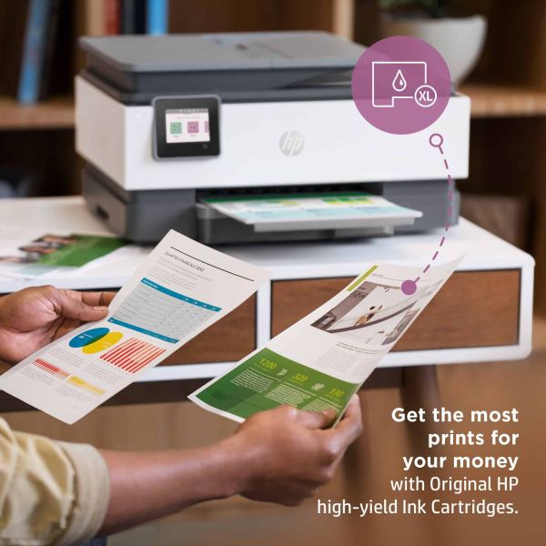 HP OfficeJet Pro HP 8022e All-in-One-printer, Kleur, Printer voor Home, Printen, kopiëren, scannen, faxen, HP+; Geschikt voor HP Instant Ink; Automatische documentinvoer; Dubbelzijdig afdrukken (229W7B#629)