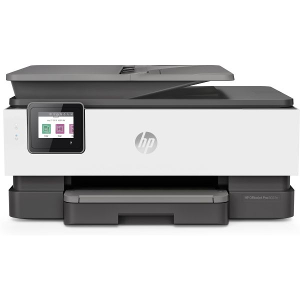 HP OfficeJet Pro HP 8022e All-in-One-printer, Kleur, Printer voor Home, Printen, kopiëren, scannen, faxen, HP+; Geschikt voor HP Instant Ink; Automatische documentinvoer; Dubbelzijdig afdrukken (229W7B#629)