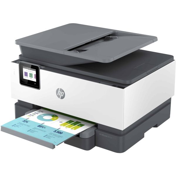 HP OfficeJet Pro HP 9012e All-in-One-printer, Kleur, Printer voor Kleine kantoren, Printen, kopiëren, scannen, faxen, HP+; Geschikt voor HP Instant Ink; Automatische documentinvoer; Dubbelzijdig printen (22A55B#629)