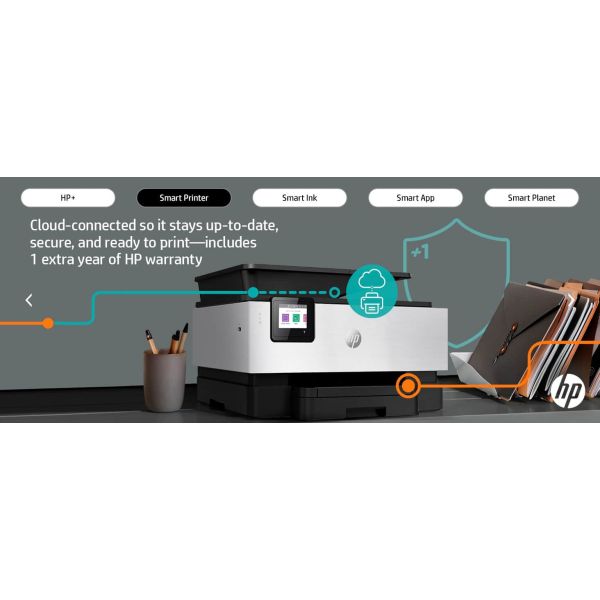 HP OfficeJet Pro HP 9019e All-in-One-printer, Kleur, Printer voor Kleine kantoren, Printen, kopiëren, scannen, faxen, HP+; Geschikt voor HP Instant Ink; Automatische documentinvoer; Dubbelzijdig printen (22A59B#629)