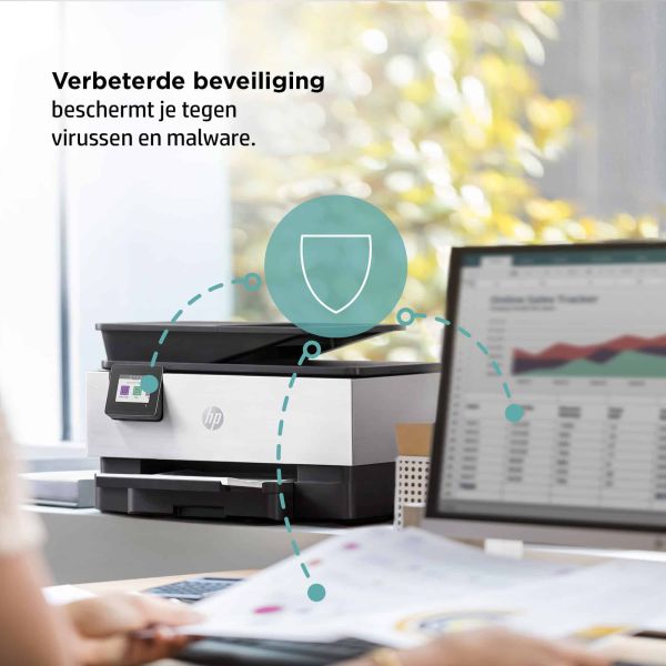 HP OfficeJet Pro 9019e Draadloos All-in-One Kleur Printer, Instant Ink; Dubbelzijdig printen (22A59B#629) HP OfficeJet Pro 9019e Draadloos All-in-One Kleur Printer, Instant Ink; Dubbelzijdig printen (22A59B#629)