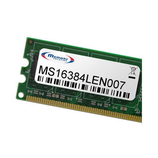Memory Solution MS16384LEN007 geheugenmodule 16 GB (MS16384LEN007) Memory Solution MS16384LEN007 geheugenmodule 16 GB (MS16384LEN007)