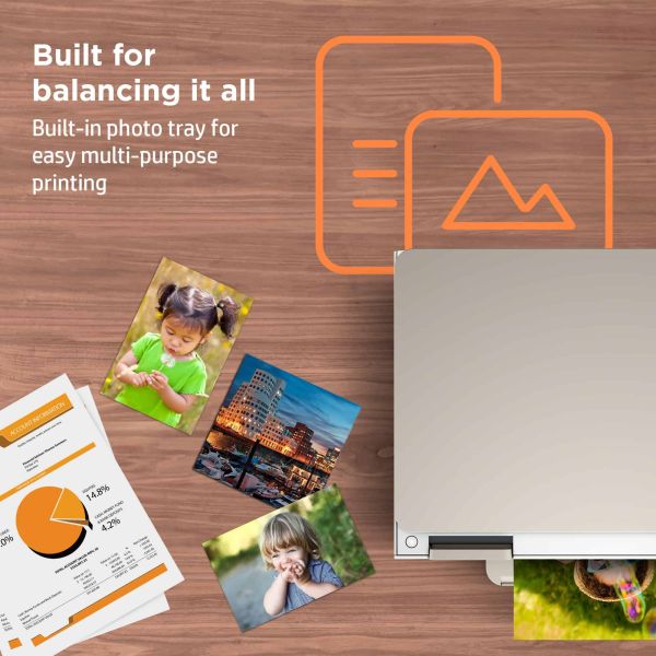 HP ENVY HP Inspire 7220e All-in-One printer, Kleur, Printer voor Home, Printen, kopiëren, scannen, Draadloos; HP+; Geschikt voor HP Instant Ink; Scan naar pdf (242P6B#629)