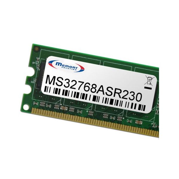 Memory Solution MS32768ASR230 geheugenmodule 32 GB (MS32768ASR230) Memory Solution MS32768ASR230 geheugenmodule 32 GB (MS32768ASR230)