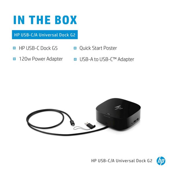 HP USB-C dock G5 (26D32AA#ABB)