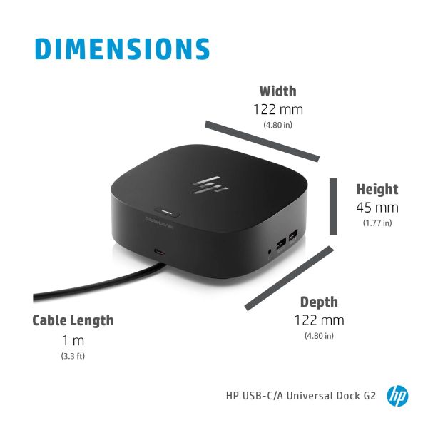 HP USB-C dock G5 (26D32AA#ABB)