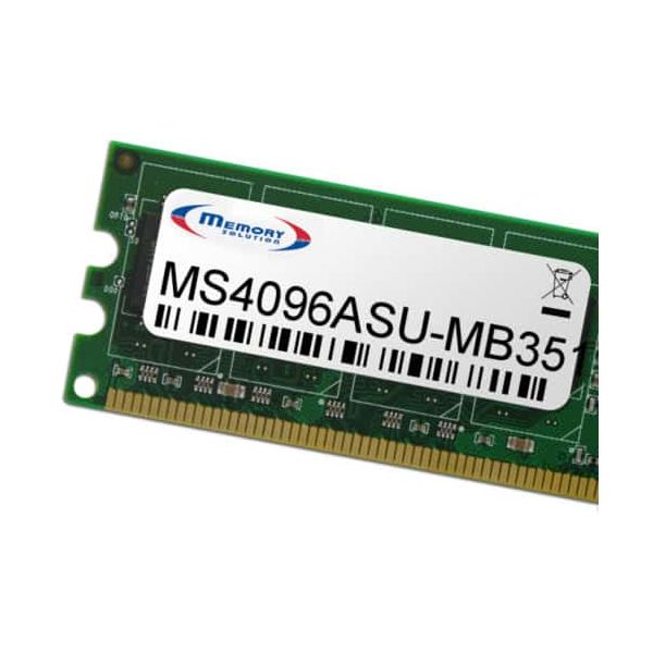 Memory Solution MS4096ASU-MB351 geheugenmodule 4 GB (MS4096ASU-MB351) Memory Solution MS4096ASU-MB351 geheugenmodule 4 GB (MS4096ASU-MB351)