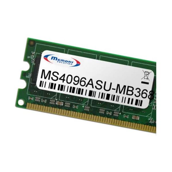 Memory Solution MS4096ASU-MB368 geheugenmodule 4 GB (MS4096ASU-MB368) Memory Solution MS4096ASU-MB368 geheugenmodule 4 GB (MS4096ASU-MB368)