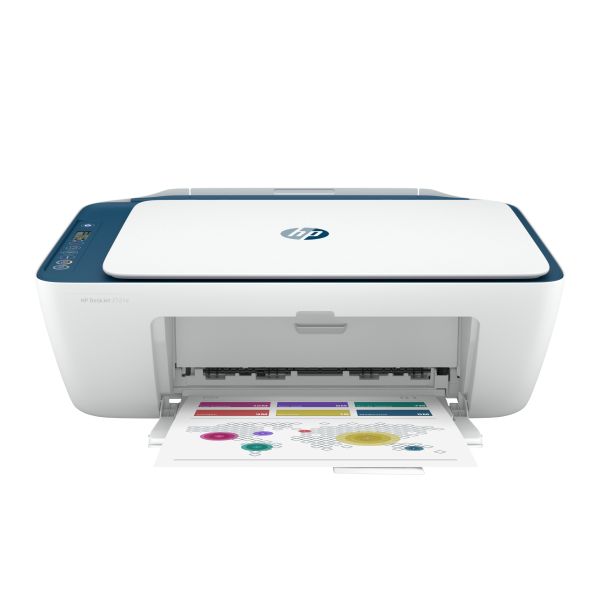 HP DeskJet 2721e Draadloos All-in-One Kleur Printer, Instant Ink; Kopieerapparaat, scanner (26K68B#629)