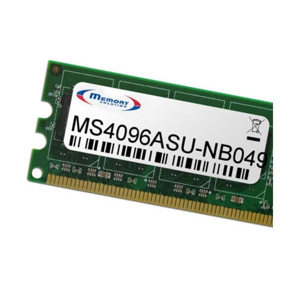 Memory Solution MS4096ASU-NB049 geheugenmodule 4 GB (MS4096ASU-NB049)