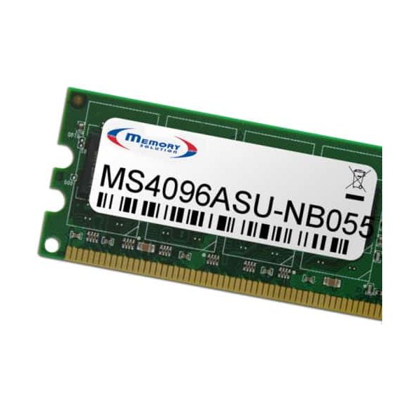 Memory Solution MS4096ASU-NB055 geheugenmodule 4 GB (MS4096ASU-NB055) Memory Solution MS4096ASU-NB055 geheugenmodule 4 GB (MS4096ASU-NB055)
