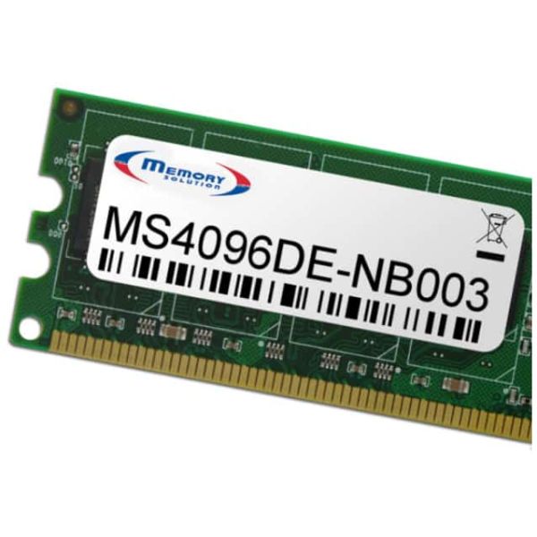 Memory Solution MS4096DE-NB003 geheugenmodule 4 GB (MS4096DE-NB003)