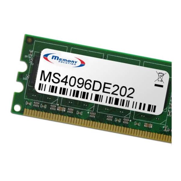 Memory Solution MS4096DE202 geheugenmodule 4 GB (MS4096DE202)