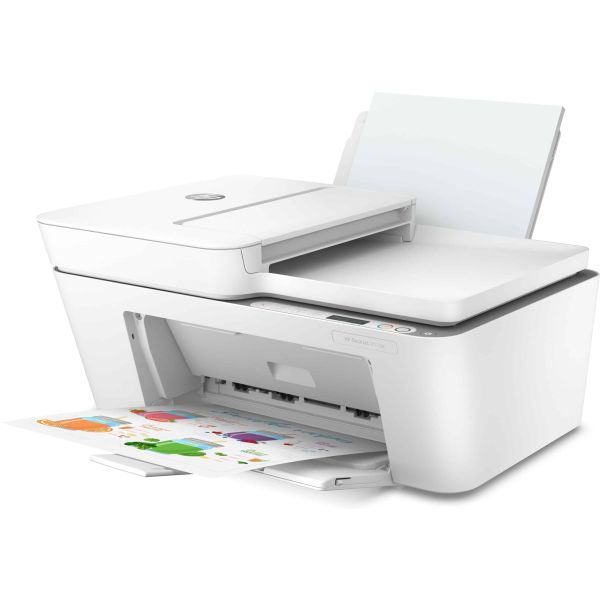 HP DeskJet HP 4120e All-in-One printer, Kleur, Printer voor Home, Printen, kopiëren, scannen, faxen via mobiel, HP+; Geschikt voor HP Instant Ink; Scan naar pdf (26Q90B#629)
