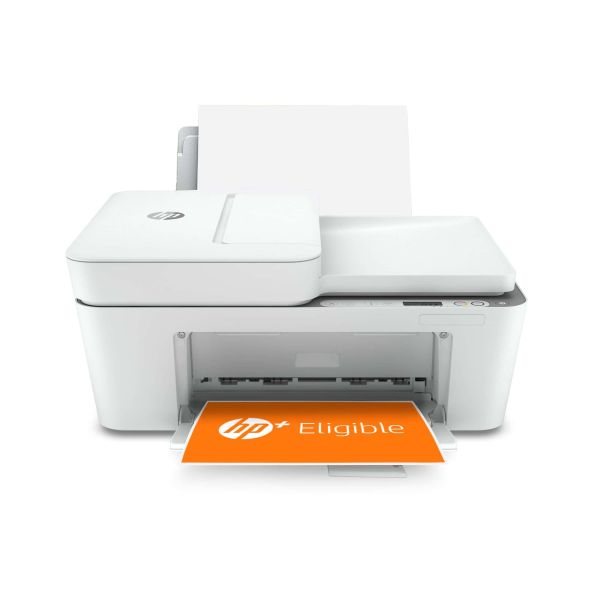 HP DeskJet HP 4120e All-in-One printer, Kleur, Printer voor Home, Printen, kopiëren, scannen, faxen via mobiel, HP+; Geschikt voor HP Instant Ink; Scan naar pdf (26Q90B#629)