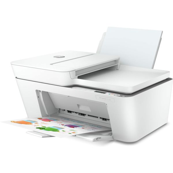HP DeskJet HP 4120e All-in-One printer, Kleur, Printer voor Home, Printen, kopiëren, scannen, faxen via mobiel, HP+; Geschikt voor HP Instant Ink; Scan naar pdf (26Q90B#629)