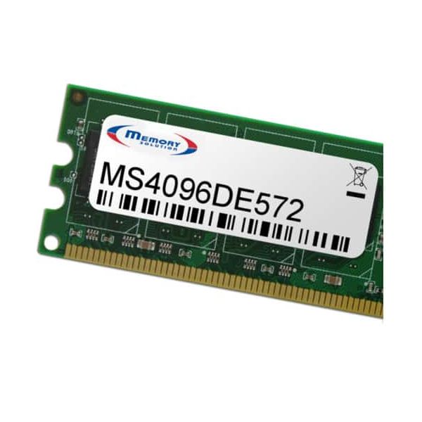 Memory Solution MS4096DE572 geheugenmodule 4 GB (MS4096DE572) Memory Solution MS4096DE572 geheugenmodule 4 GB (MS4096DE572)