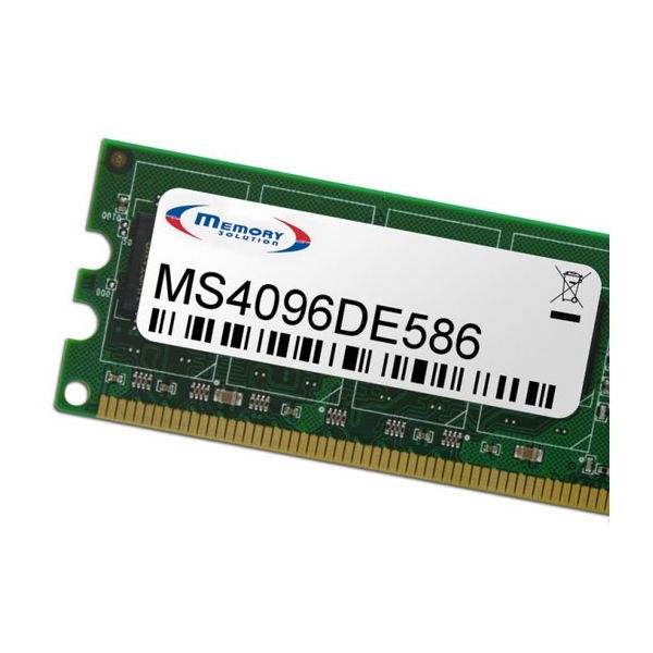 Memory Solution MS4096DE586 geheugenmodule 4 GB (MS4096DE586)
