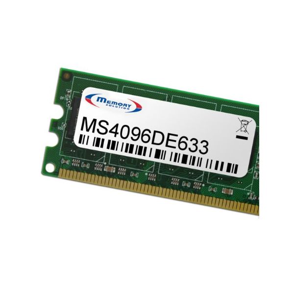 Memory Solution MS4096DE633 geheugenmodule 4 GB (MS4096DE633)