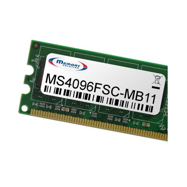 Memory Solution MS4096FSC-MB11 geheugenmodule 4 GB (MS4096FSC-MB11)