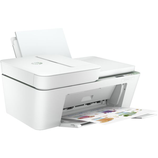 HP DeskJet HP 4122e All-in-One printer, Kleur, Printer voor Home, Printen, kopiëren, scannen, faxen via mobiel, HP+; Geschikt voor HP Instant Ink; Scan naar pdf (26Q92B#629)