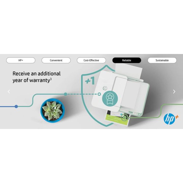 HP DeskJet HP 4122e All-in-One printer, Kleur, Printer voor Home, Printen, kopiëren, scannen, faxen via mobiel, HP+; Geschikt voor HP Instant Ink; Scan naar pdf (26Q92B#629)