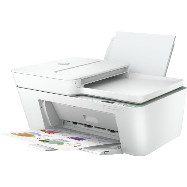 HP DeskJet HP 4122e All-in-One printer, Kleur, Printer voor Home, Printen, kopiëren, scannen, faxen via mobiel, HP+; Geschikt voor HP Instant Ink; Scan naar pdf (26Q92B#629)