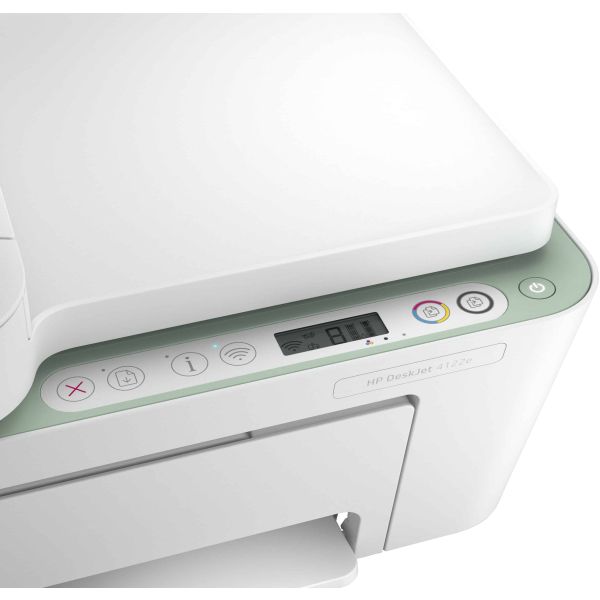 HP DeskJet HP 4122e All-in-One printer, Kleur, Printer voor Home, Printen, kopiëren, scannen, faxen via mobiel, HP+; Geschikt voor HP Instant Ink; Scan naar pdf (26Q92B#629)