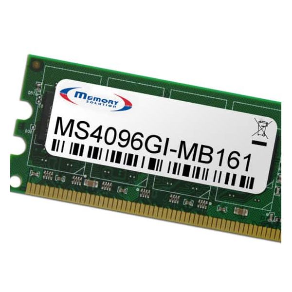 Memory Solution MS4096GI-MB161 geheugenmodule 4 GB (MS4096GI-MB161)