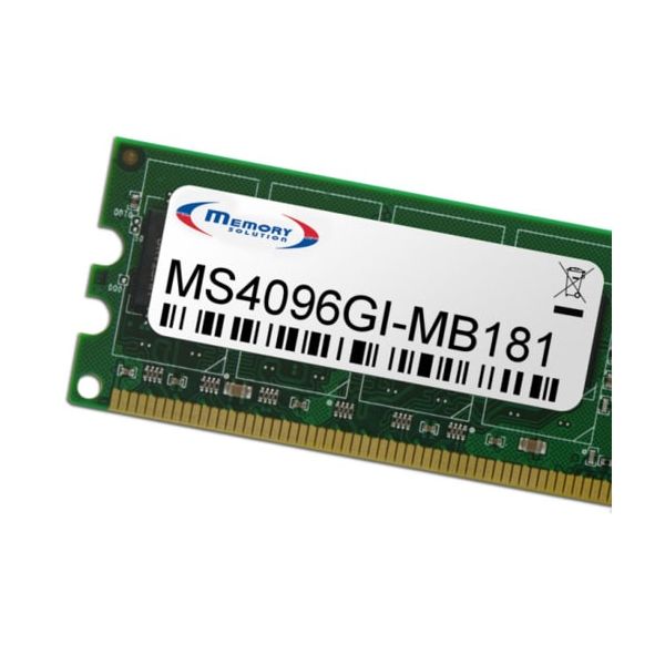 Memory Solution MS4096GI-MB181 geheugenmodule 4 GB (MS4096GI-MB181)
