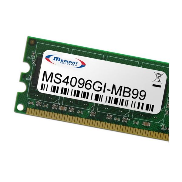 Memory Solution MS4096GI-MB99 geheugenmodule 4 GB (MS4096GI-MB99)