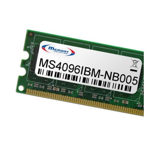 Memory Solution MS4096IBM-NB005 geheugenmodule 4 GB (MS4096IBM-NB005)