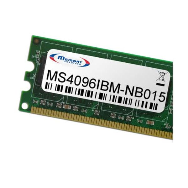 Memory Solution MS4096IBM-NB015 geheugenmodule 4 GB (MS4096IBM-NB015)