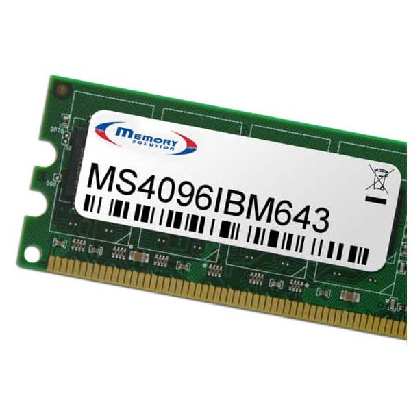 Memory Solution MS4096IBM643 geheugenmodule 4 GB (MS4096IBM643)