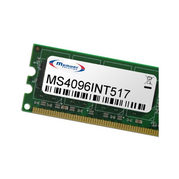 Memory Solution MS4096INT517 geheugenmodule 4 GB (MS4096INT517)