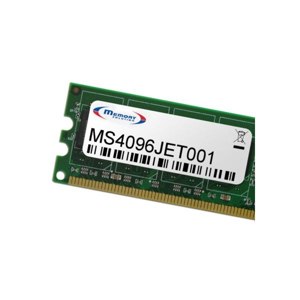 Memory Solution MS4096JET001 geheugenmodule 4 GB (MS4096JET001) Memory Solution MS4096JET001 geheugenmodule 4 GB (MS4096JET001)