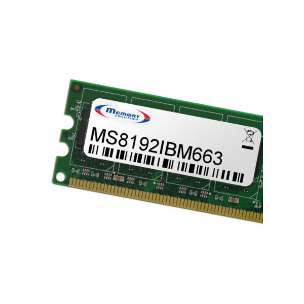 Memory Solution MS8192IBM663 geheugenmodule 8 GB (MS4096MAX042)