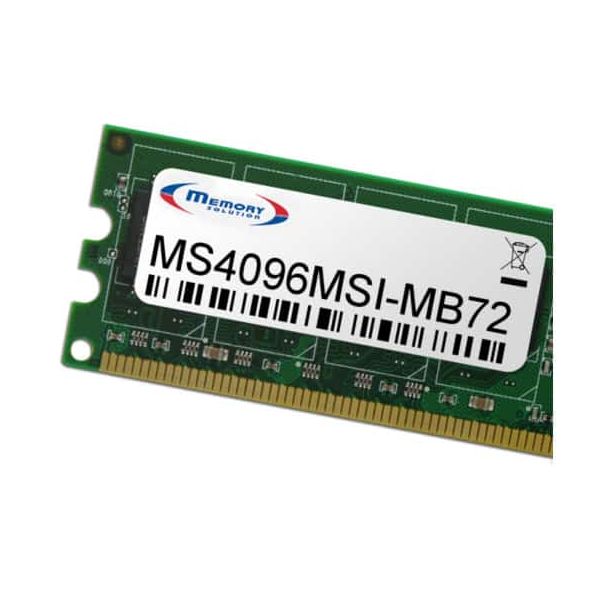 Memory Solution MS4096MSI-MB72 geheugenmodule 4 GB (MS4096MSI-MB72)