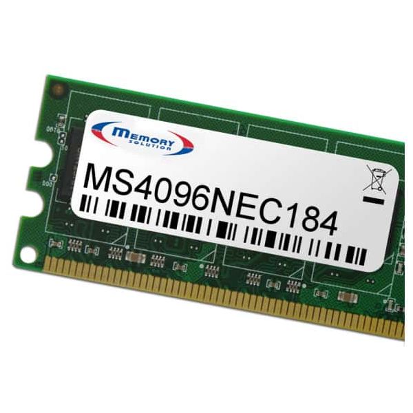 Memory Solution MS4096NEC184 geheugenmodule 4 GB (MS4096NEC184)