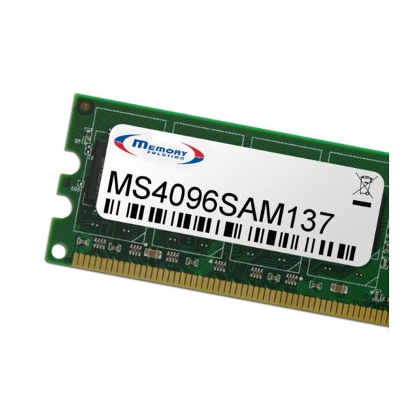 Memory Solution MS4096SAM137 geheugenmodule 4 GB (MS4096SAM137)