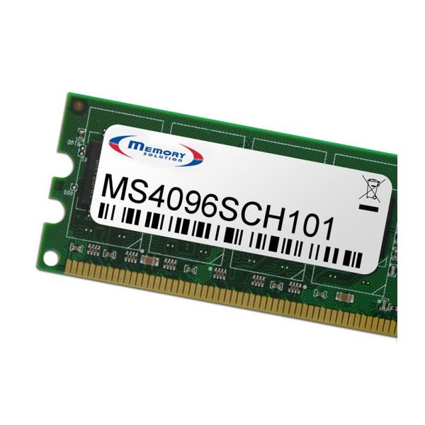 Memory Solution MS4096SCH101 geheugenmodule 4 GB (MS4096SCH101)