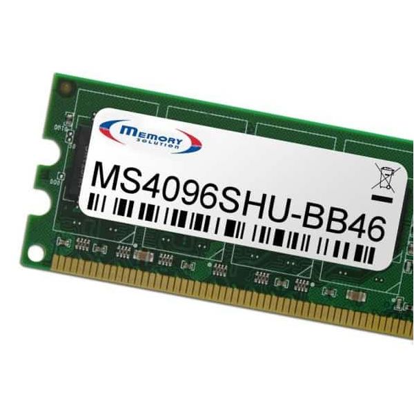 Memory Solution MS4096SHU-BB46 geheugenmodule 4 GB 1 x 4 GB (MS4096SHU-BB46)