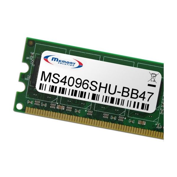 Memory Solution MS4096SHU-BB47 geheugenmodule 4 GB (MS4096SHU-BB47)