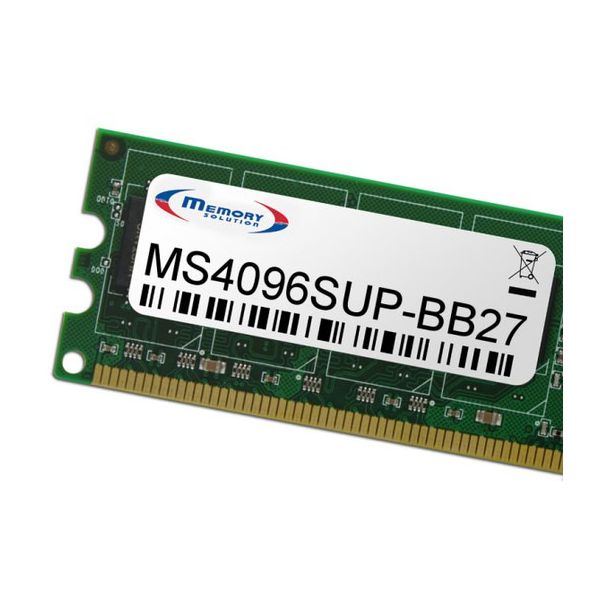 Memory Solution MS4096SUP-BB27 geheugenmodule 4 GB (MS4096SUP-BB27)
