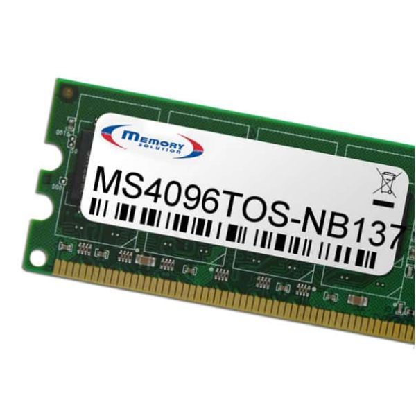 Memory Solution MS4096TOS-NB137 geheugenmodule 4 GB (MS4096TOS-NB137)