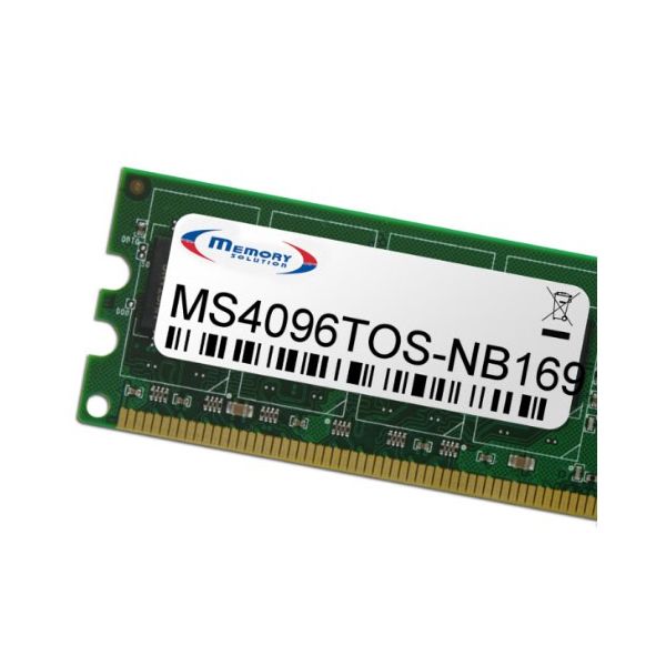 Memory Solution MS4096TOS-NB169 geheugenmodule 4 GB (MS4096TOS-NB169)
