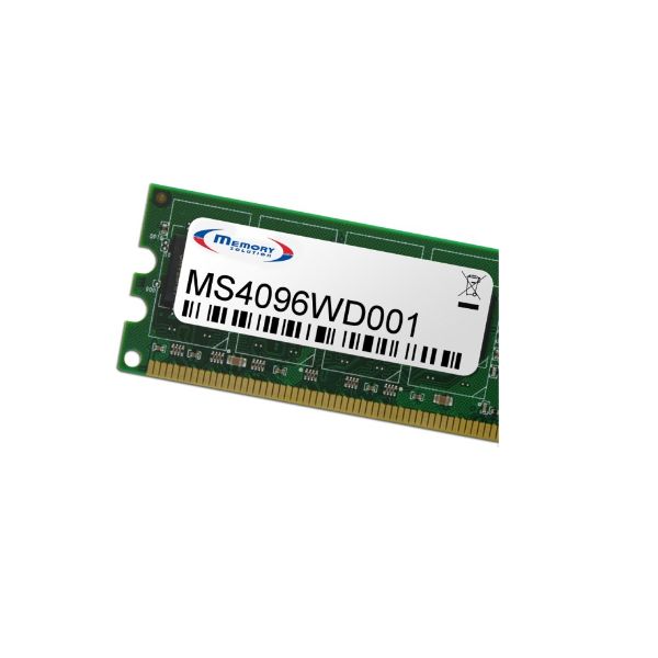 Memory Solution MS4096WD001 geheugenmodule 4 GB (MS4096WD001) Memory Solution MS4096WD001 geheugenmodule 4 GB (MS4096WD001)