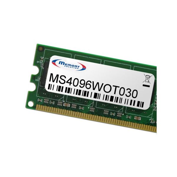 Memory Solution MS4096WOT030 geheugenmodule 4 GB (MS4096WOT030)